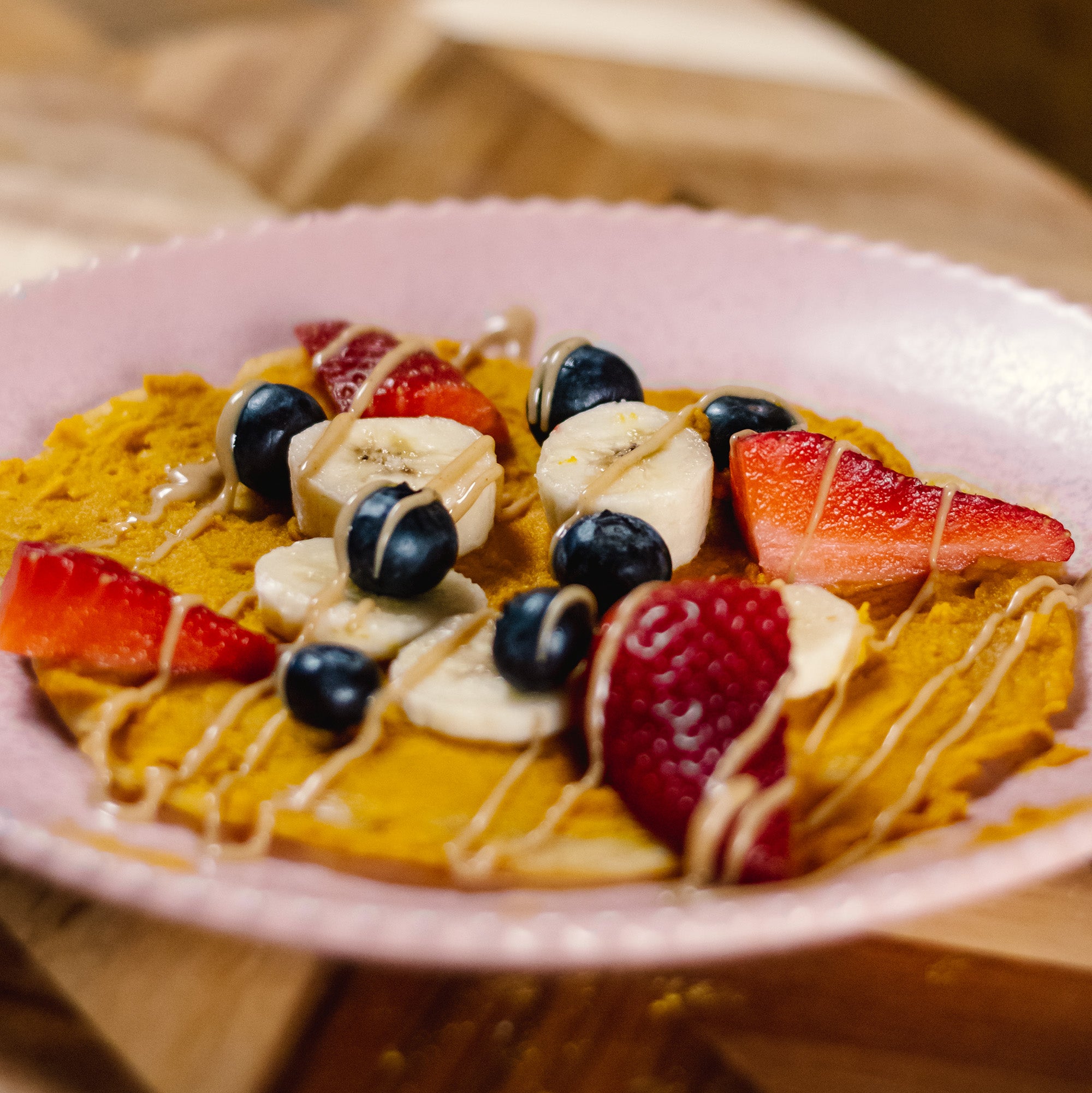 Dog Friendly Pancakes made from Chickpea Flour 