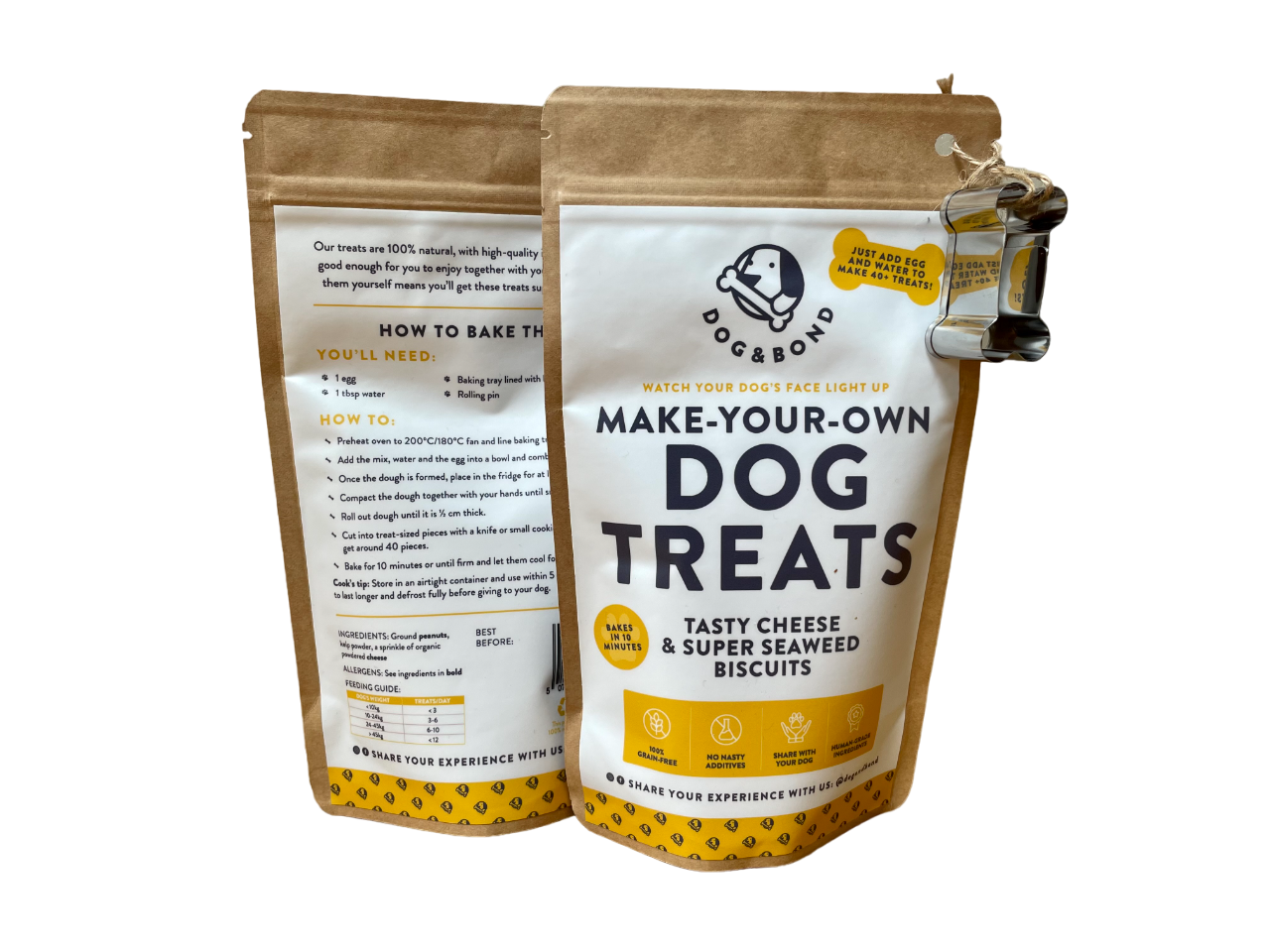 Make-Your-Own Dog Treats: Tasty Cheese & Super Seaweed | Grain Free Dog Treats
