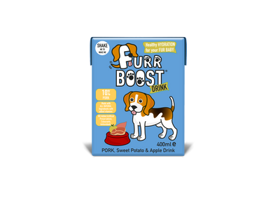 Hydration Drink for Dogs | Pork, Sweet Potato and Apple Furr Boost 400ml