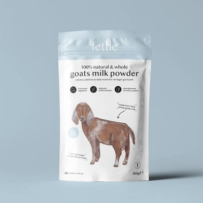 Fettle Whole Goat Milk Powder For Dogs and Cats |  250g