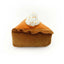 Pumpkin Pie Slice Plush Dog Toy | ZippyPaws