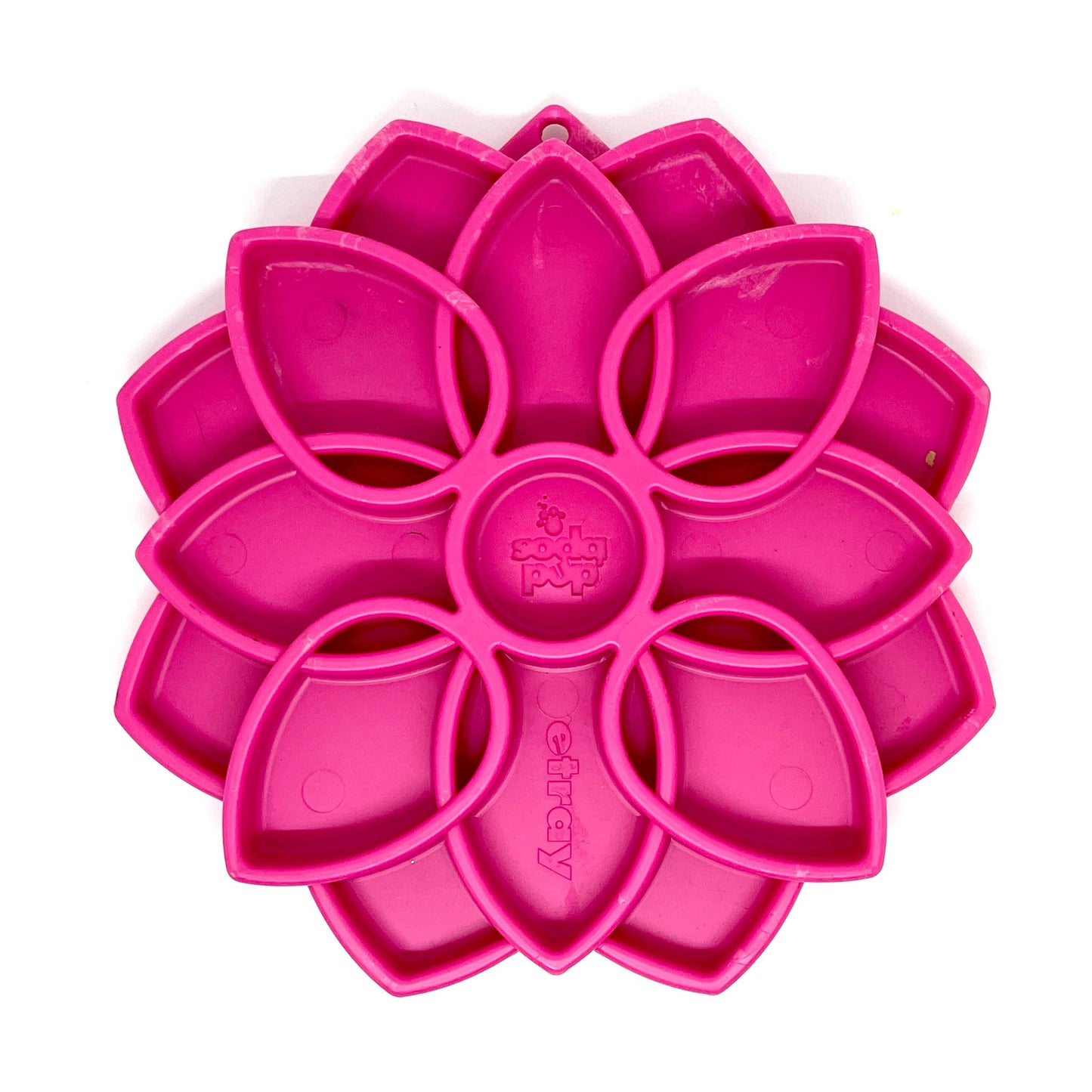 Mandala Design eTray Enrichment Tray for Dogs Pink