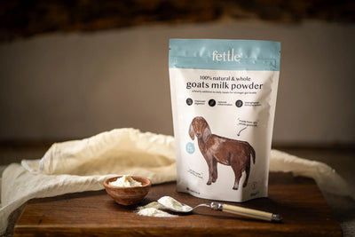 Fettle Whole Goat Milk Powder For Dogs and Cats |  250g