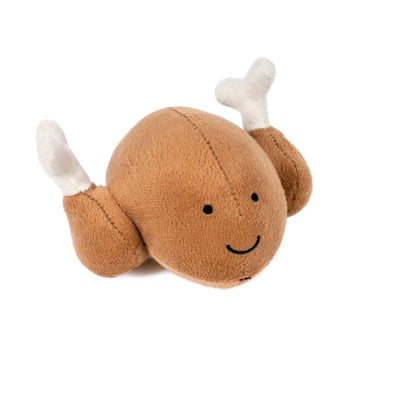 Petface Furry Carrot Dog Toy